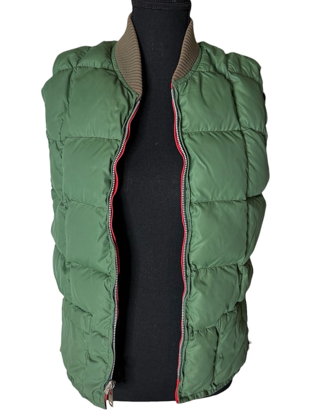 PIONEER SPORTSWEAR Vintage 70s Union Made Reversible Down Filled Puff Vest Small